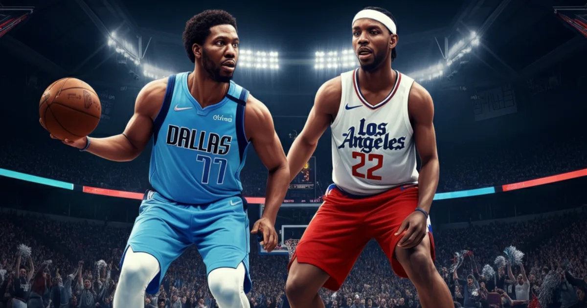 dallas mavericks vs clippers match player stats